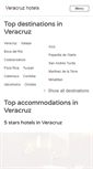 Mobile Screenshot of hotelesdeveracruzmexico.com